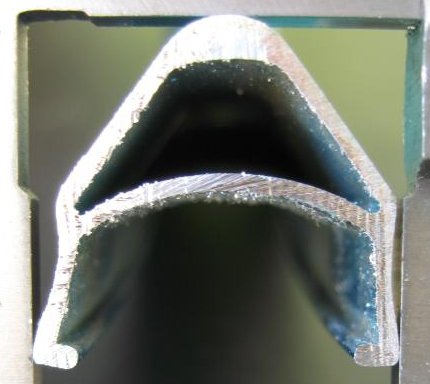 [Worn out rim brake track]